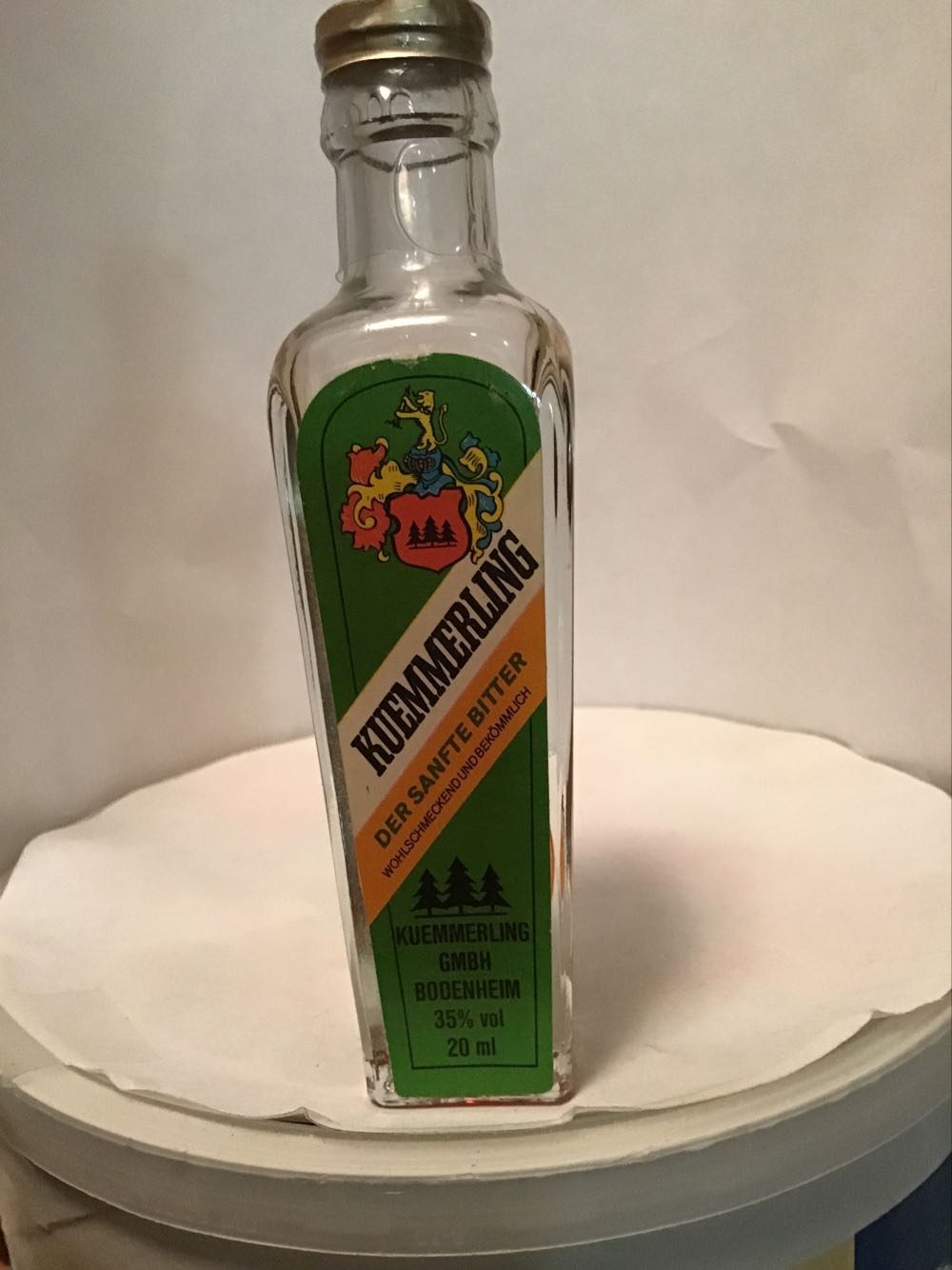 Kuemmerling & Der Sanfte Bitter - Leibwächter Kräuter GmbH (20 mL) alcohol collectible - Main Image 2