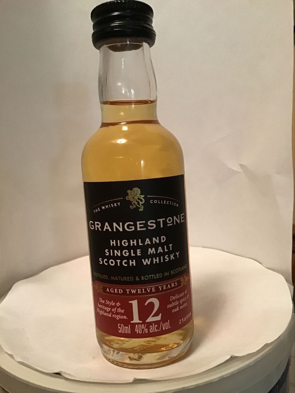 Grangestone 12 - Saranty Imports (50 mL) alcohol collectible - Main Image 4