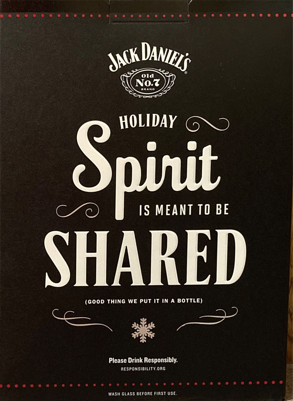 Jack Daniel’s Happy Holidays - Jack Daniel’s Distillery, Lynchburg, TN (750 mL) alcohol collectible - Main Image 3