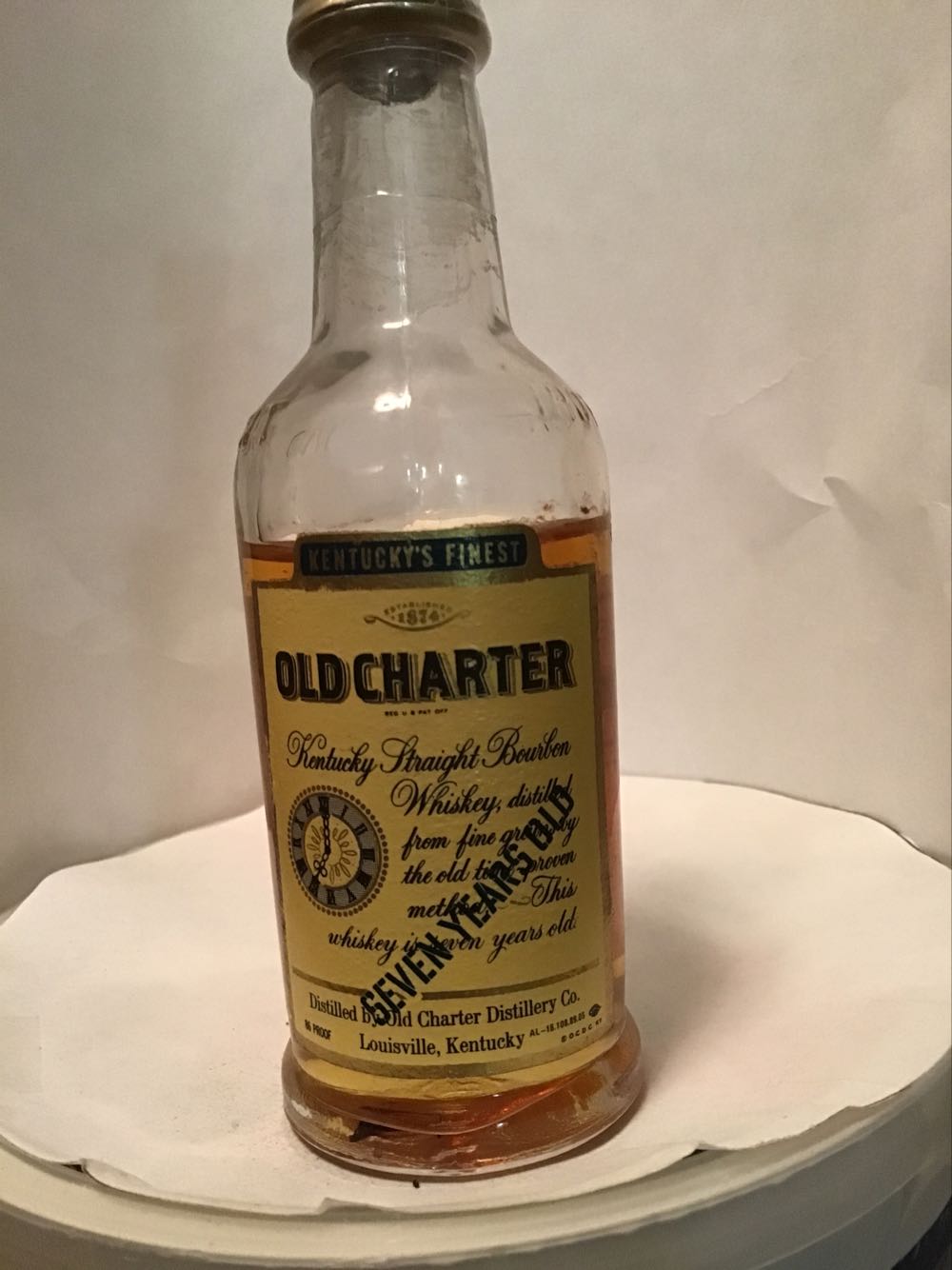 Old Charter - Old Charter Distilling (1.10 FL OZ) alcohol collectible - Main Image 2