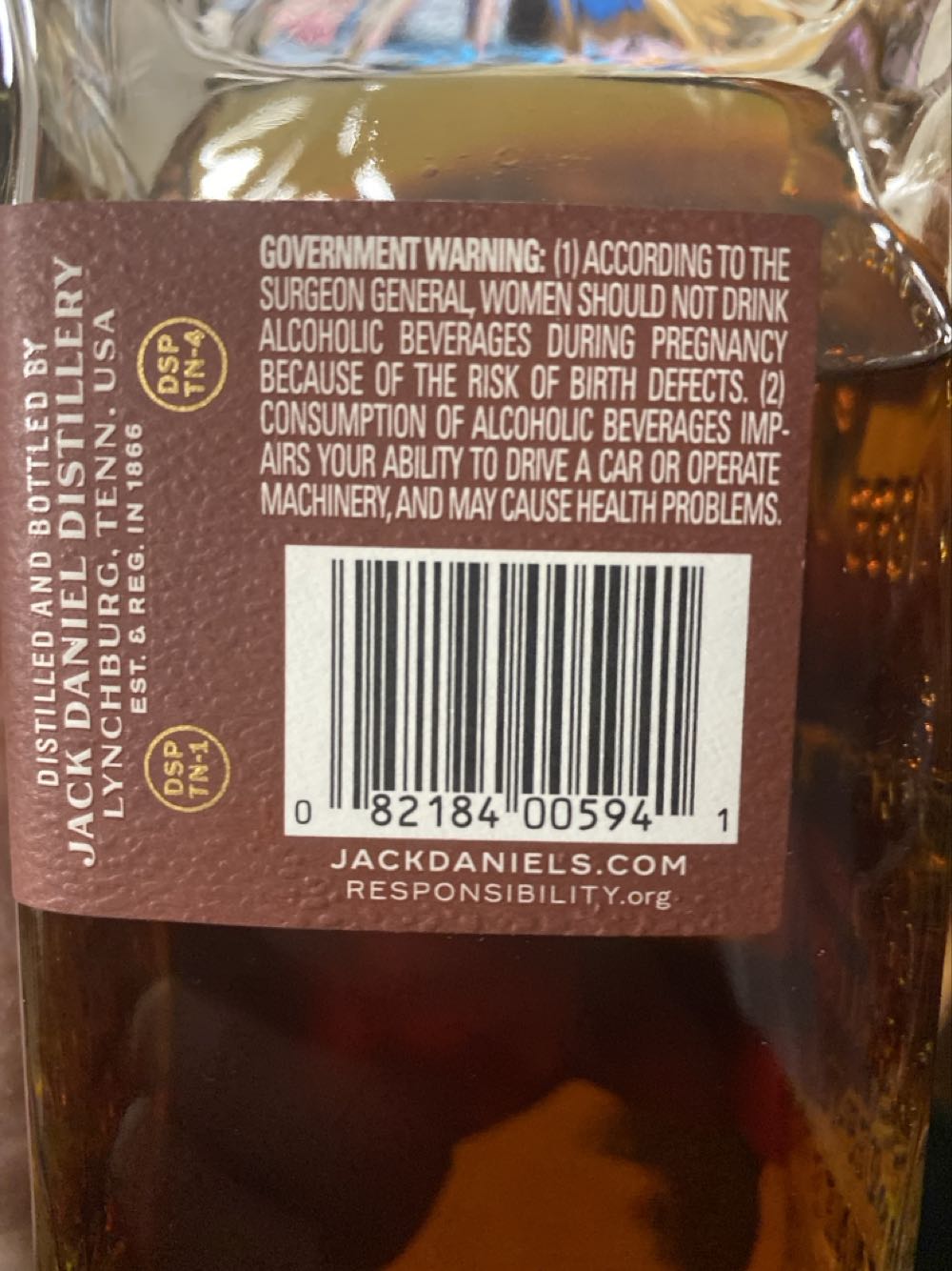 Jack Daniel’s Triple Mash Blended Straight Whiskey - Jack Daniel Distillery alcohol collectible - Main Image 3