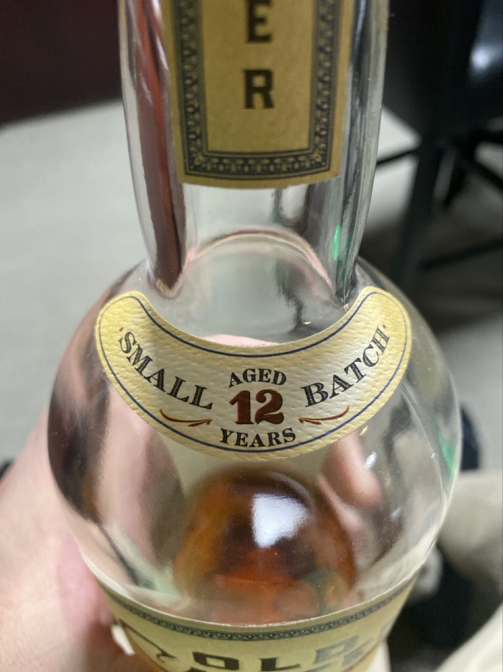 Old Carter Straight American Whiskey - Old Carter Whiskey Co alcohol collectible - Main Image 3