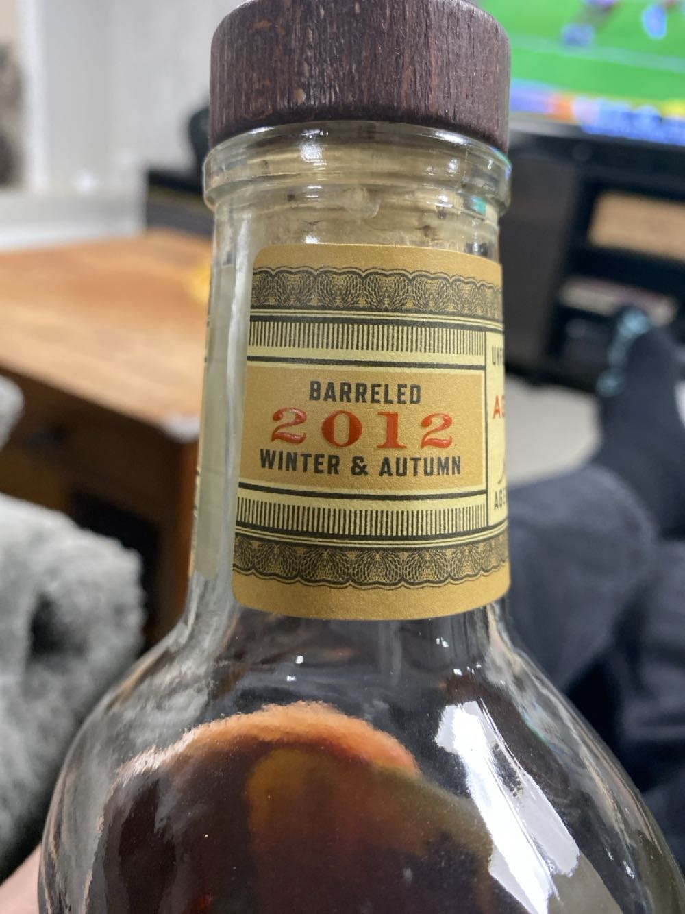 Old Overholt Rye Bottled In Bond - James B Beam Distilling Co alcohol collectible - Main Image 3