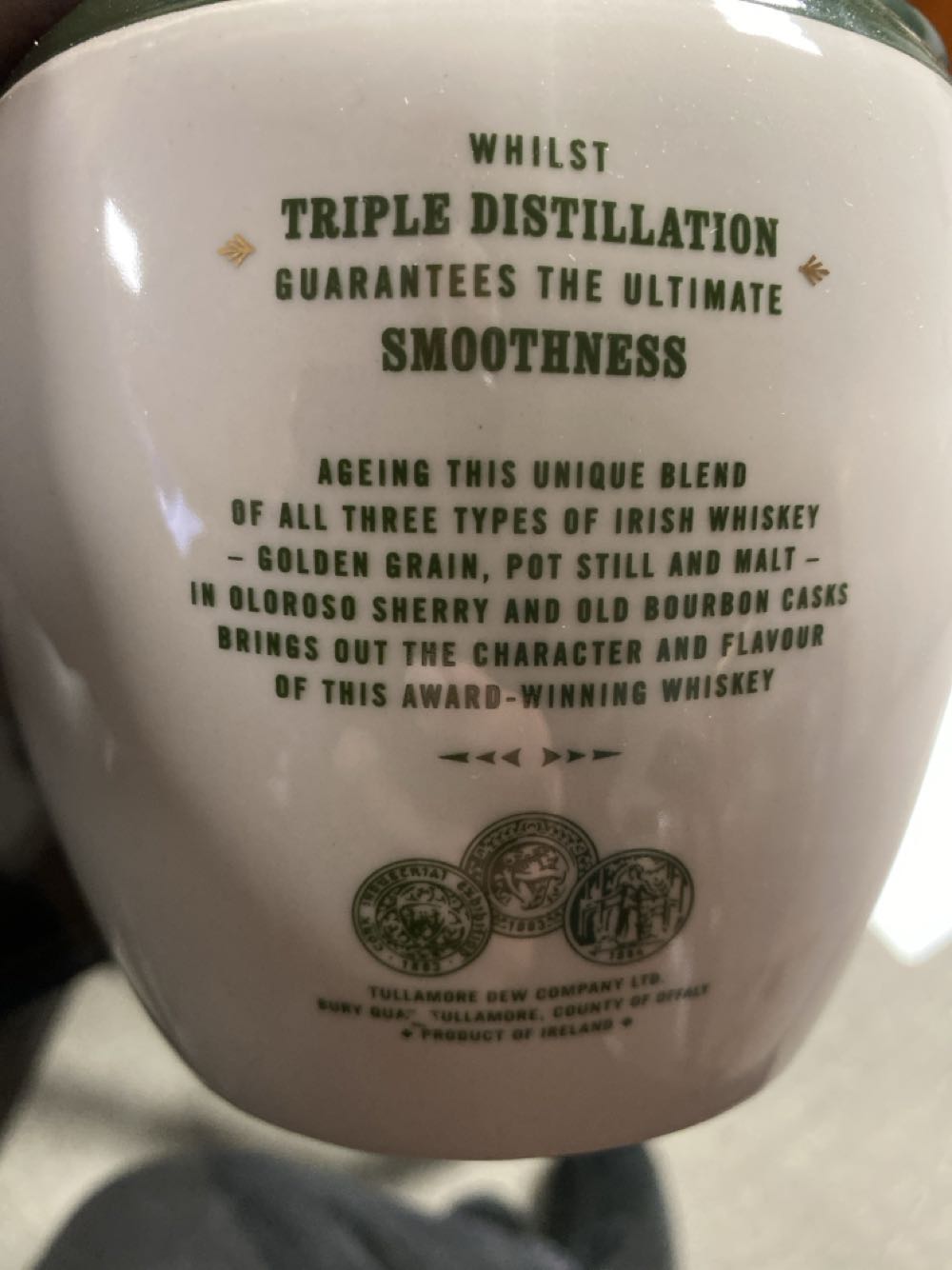 Tullamore Dew  alcohol collectible - Main Image 2