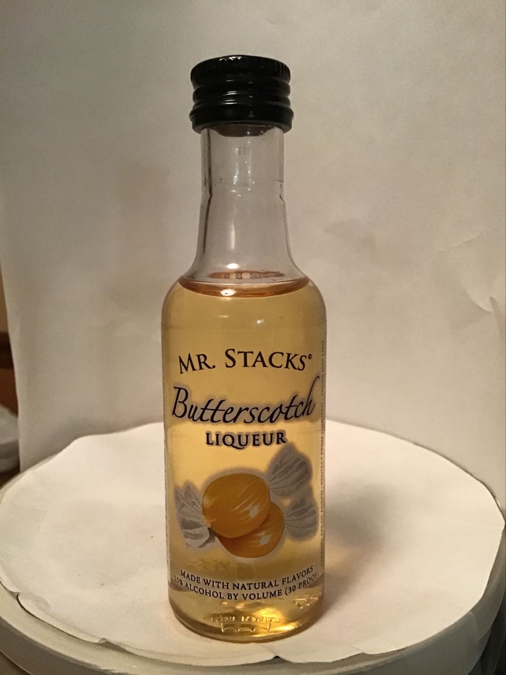 Mr. Stacks Peppermint & Butterscotch - Mr. Stacks Specialties Co. (50 mL) alcohol collectible - Main Image 2