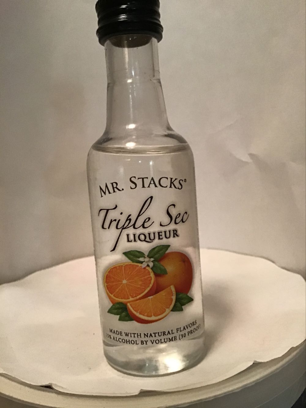 Mr. Stacks Triple Sec & Sour Apple - Mr. Stacks Specialties Co. (50 mL) alcohol collectible - Main Image 2