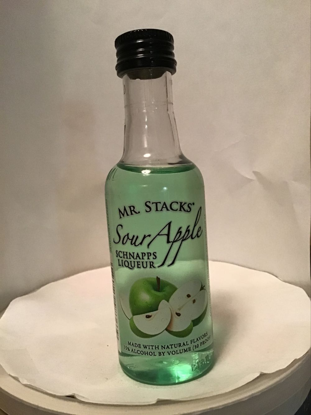 Mr. Stacks Triple Sec & Sour Apple - Mr. Stacks Specialties Co. (50 mL) alcohol collectible - Main Image 3