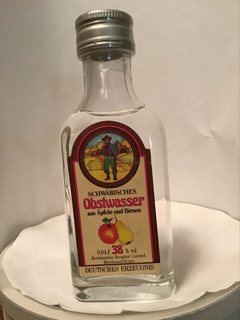 Obstwasser - Bernkasteler (0.04 L) alcohol collectible - Main Image 1