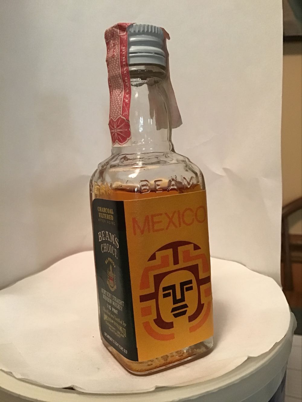 Beam’s Choice Alaska & Mexico & New York & Chicago - Jim B.Beam Distilling Co. (1.10 FL OZ) alcohol collectible - Main Image 3