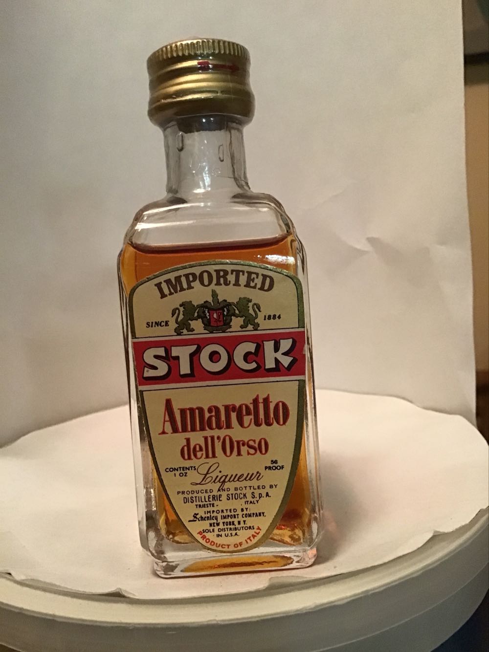 Stock Amaretto & Crème De Cacao & Mandarino - Schenley Distillers (50 mL) alcohol collectible - Main Image 2