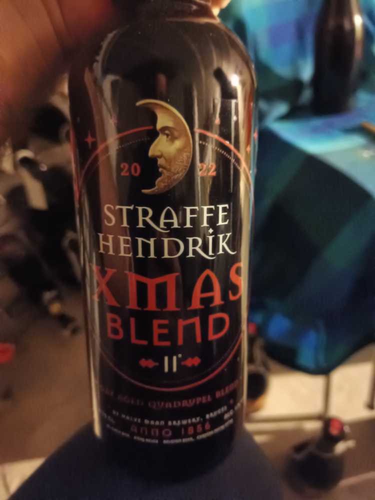 2025 Straffe Hendrik X-mas Blend 2022 - De Halve Maan (750 mL) alcohol collectible - Main Image 1