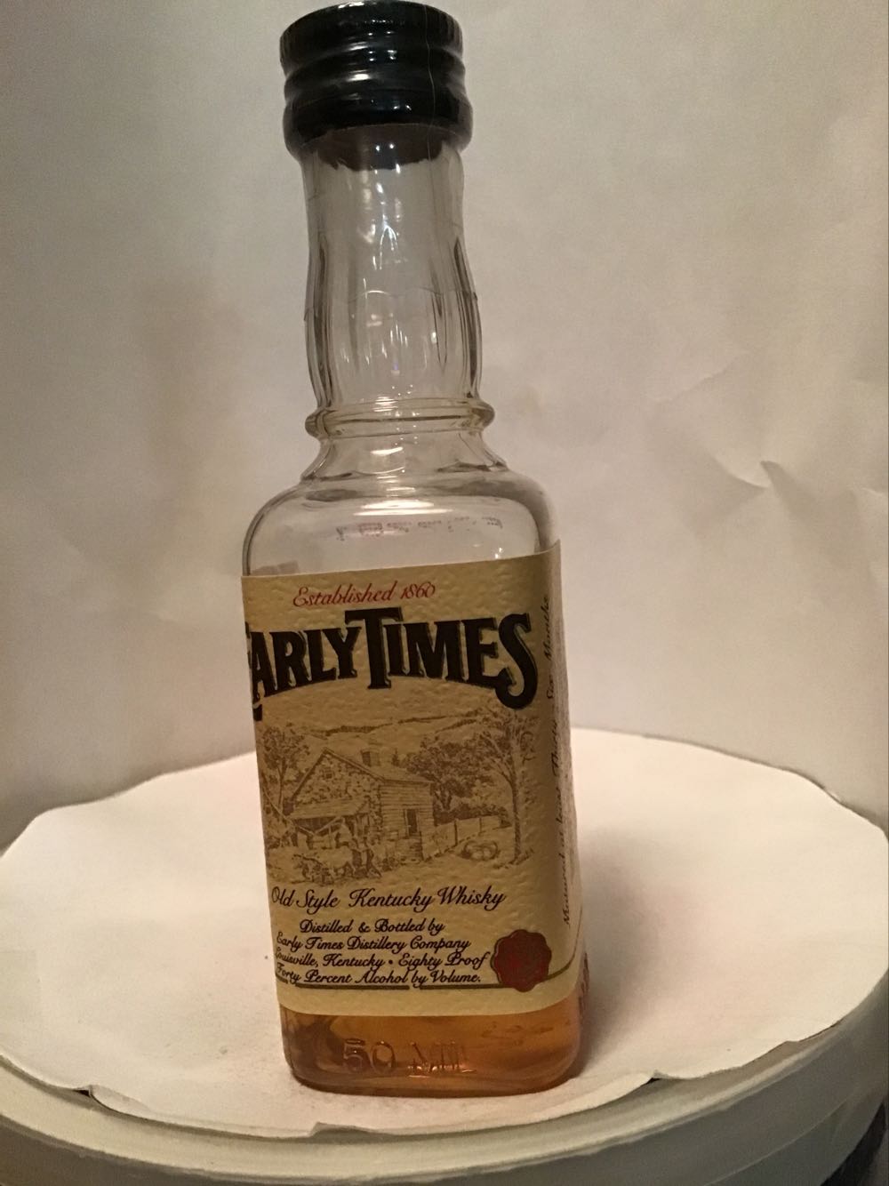 Early Times - Early Times Distillery (1.10 FL OZ) alcohol collectible - Main Image 3
