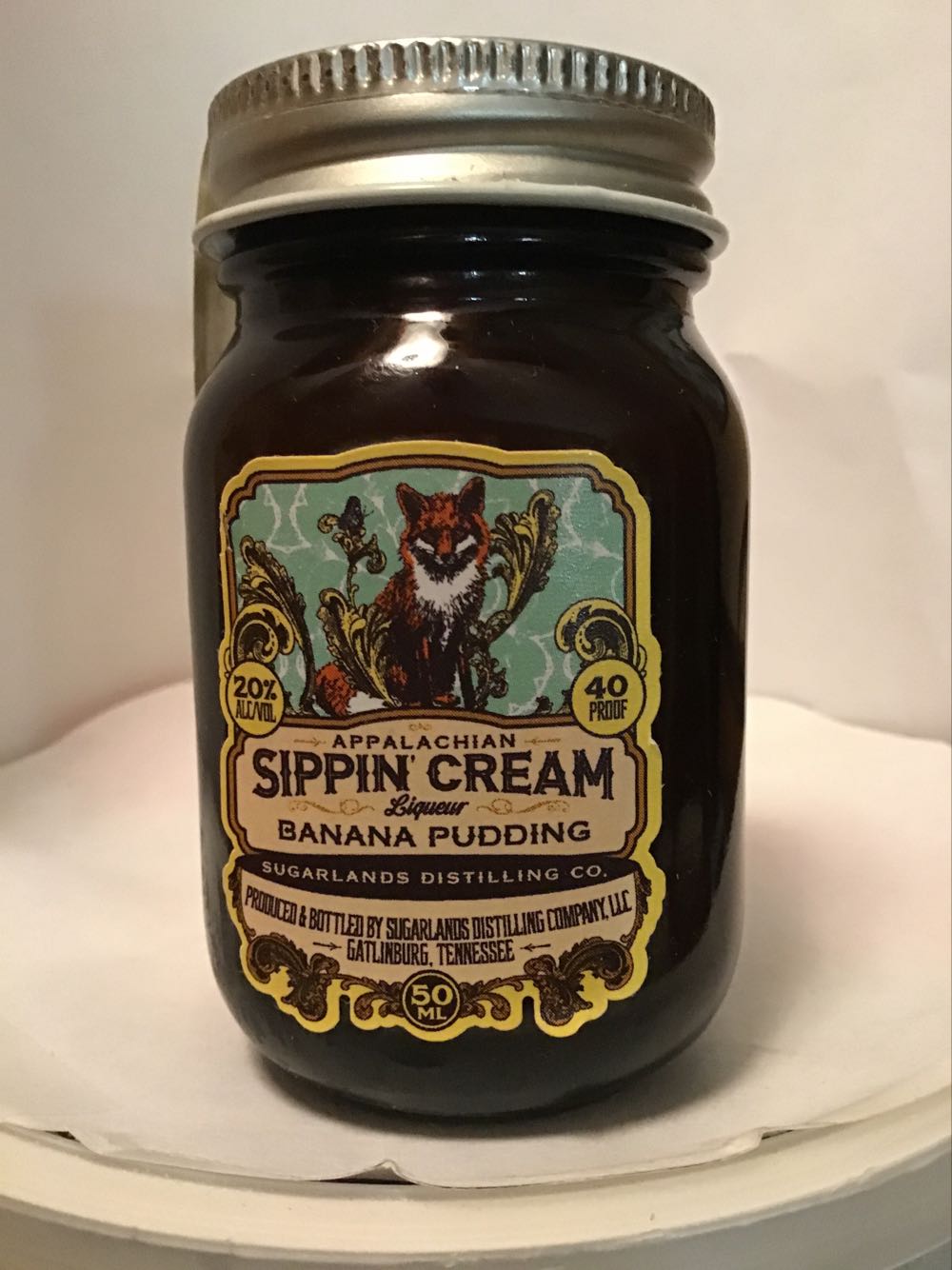 Sippincream Butter Pecan & Banana Puddiny & Dark Chocolate Coffee - Sugarlands Distilling Company (50 mL) alcohol collectible - Main Image 2