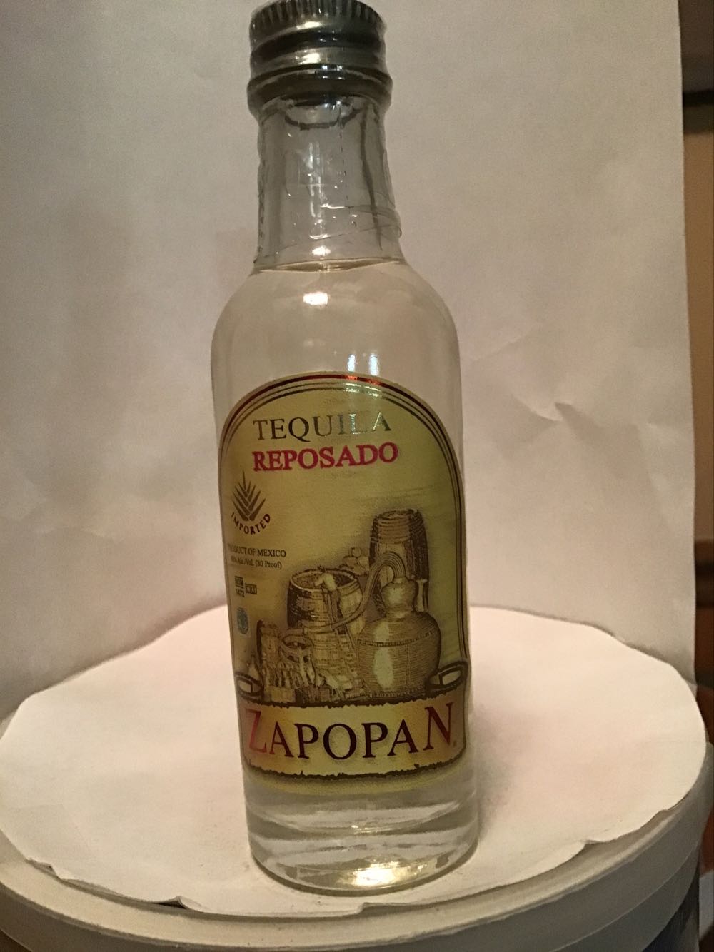 Zapopan Resposado & Silver - Pacific Edge Imports (50 mL) alcohol collectible - Main Image 2