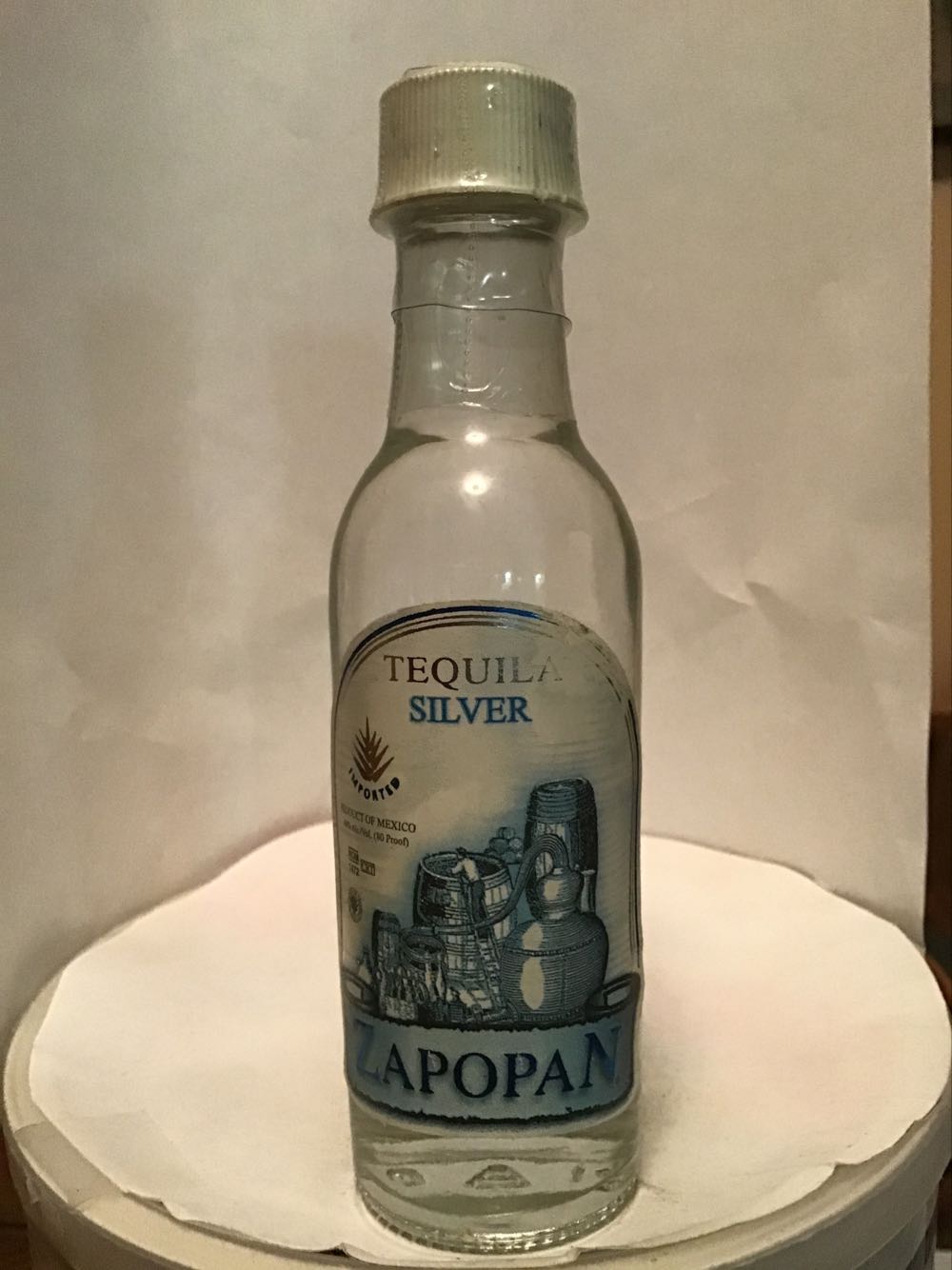 Zapopan Resposado & Silver - Pacific Edge Imports (50 mL) alcohol collectible - Main Image 3