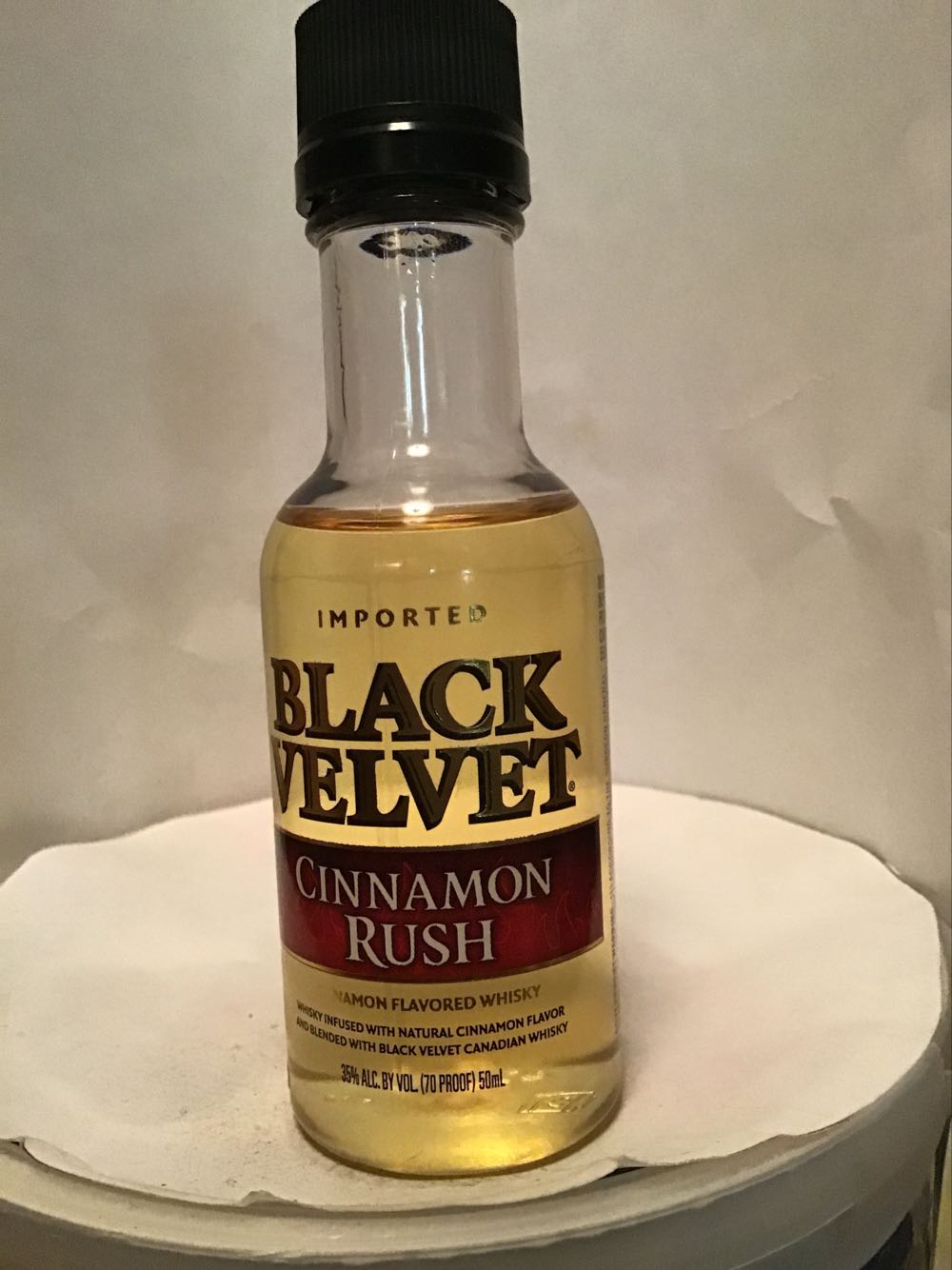 Black Velvet & Cinnamon Rush & Toasted Carmel - Heublein (1.10 FL OZ) alcohol collectible - Main Image 3