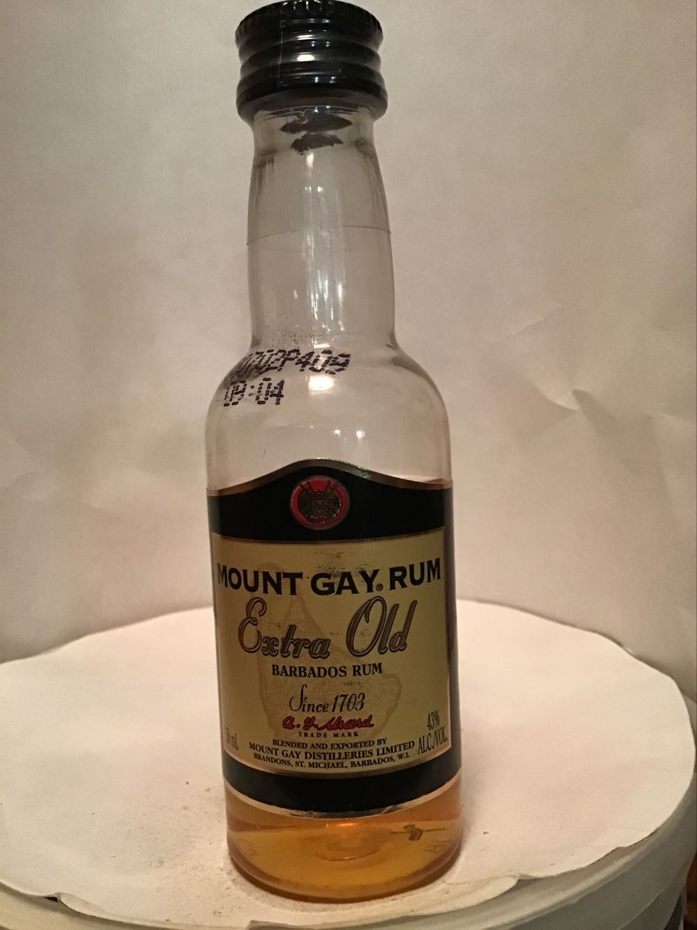 Mount Gay Mango & Extra Old & Vanilla - Rémy Amérique, Inc. (50 mL) alcohol collectible - Main Image 2