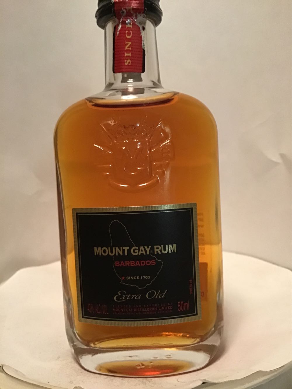 Mount Gay Mango & Extra Old & Vanilla - Rémy Amérique, Inc. (50 mL) alcohol collectible - Main Image 4