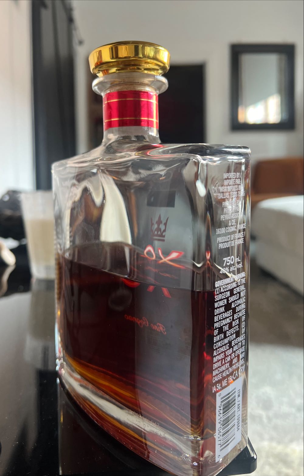 Kirkland Signature Cognac Xo - Kirkland (750 mL) alcohol collectible [Barcode 096619065776] - Main Image 2