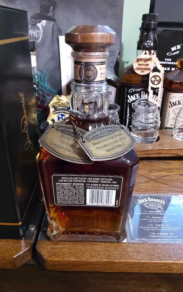 Single Barrel Select Warehouse and Barrel Roller 2014 - Jack Daniel’s (750 mL) alcohol collectible - Main Image 3