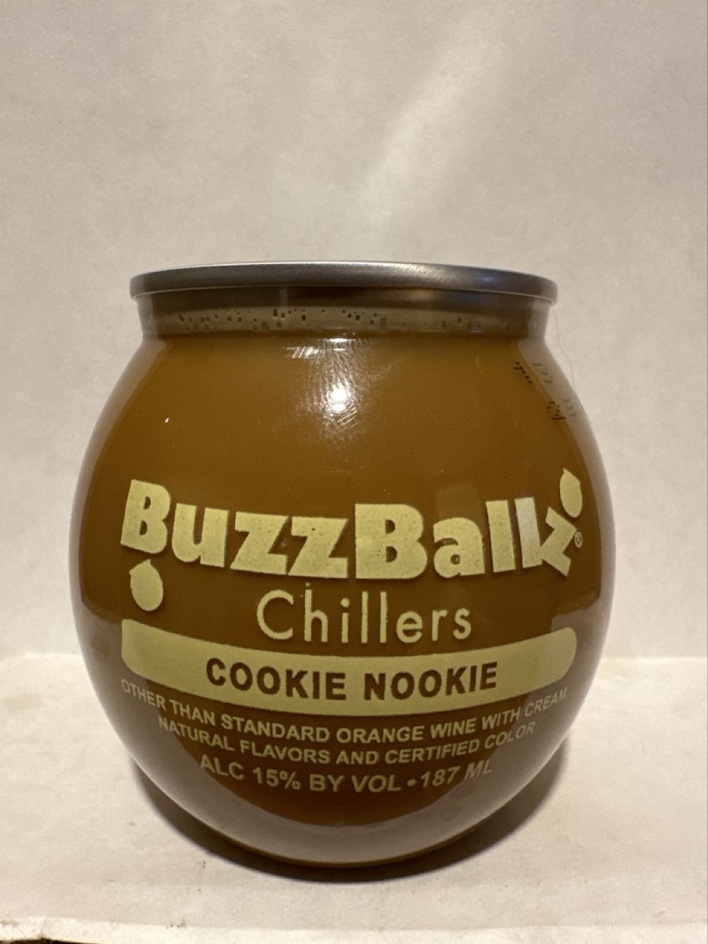 Buzzballz Chillers Cookie Nookie  (187 mL) alcohol collectible [Barcode 851091006774] - Main Image 1