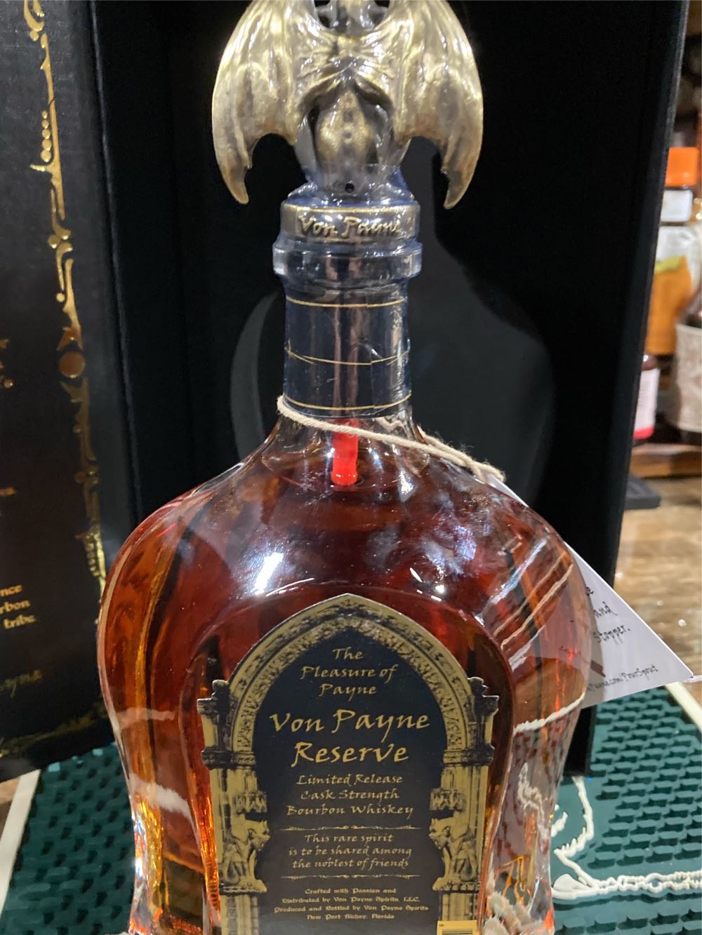 Von Payne Reserve Cask Strength - Von Payne Spirits (750 mL) alcohol collectible [Barcode 850025126038] - Main Image 4