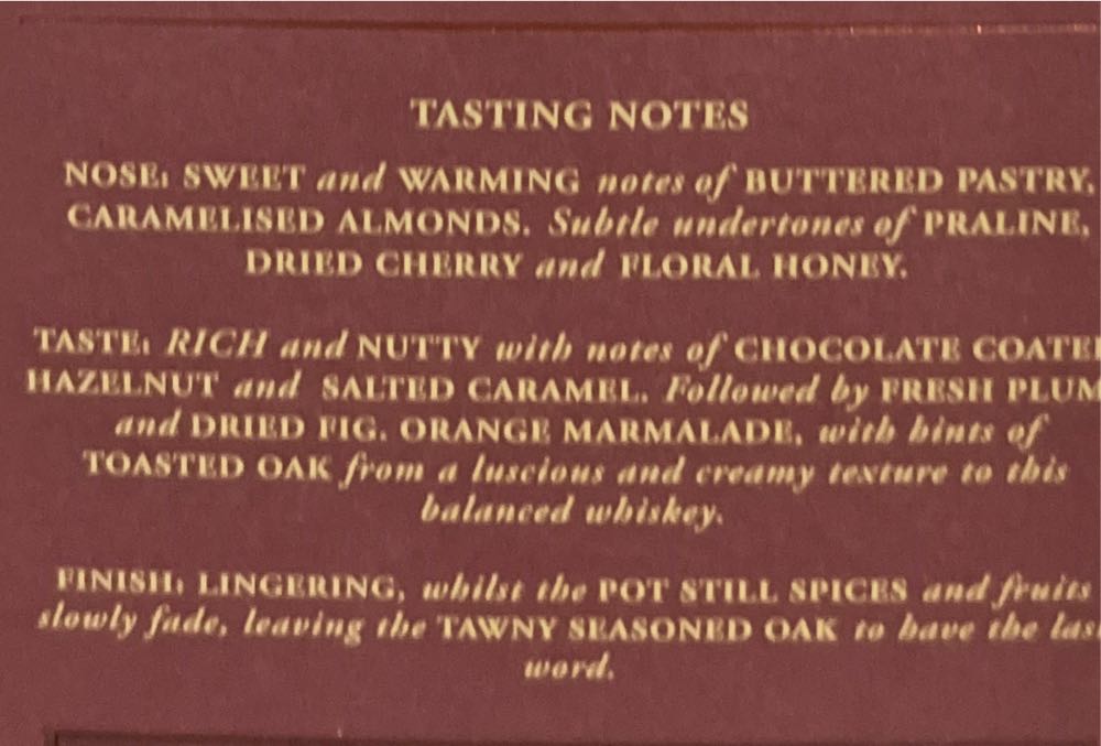 Redbreast Tawny Port Cask Edition - Irish Distillers (750 mL) alcohol collectible [Barcode 080432000618] - Main Image 2