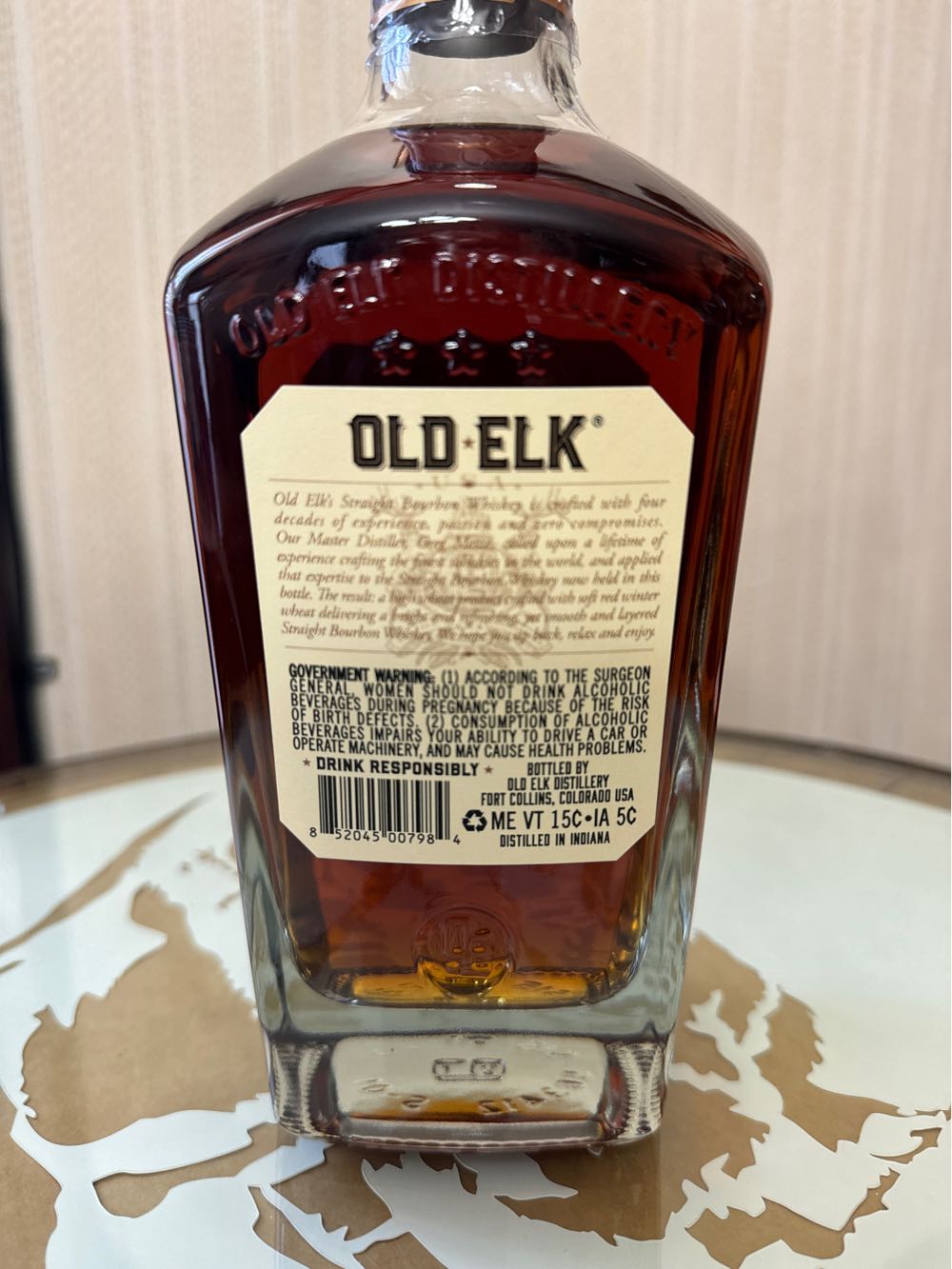 And Of - Old Elk Distillery (750 mL) alcohol collectible [Barcode 852045007984] - Main Image 3