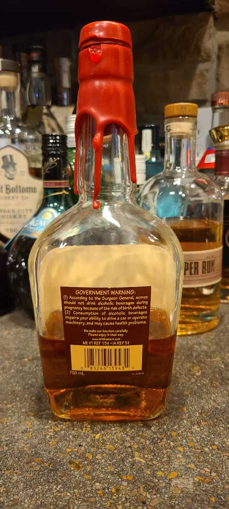 Maker’s Mark KY Bourbon - Makers Mark Distillery, Inc. (750 mL) alcohol collectible [Barcode 4431237937306] - Main Image 2