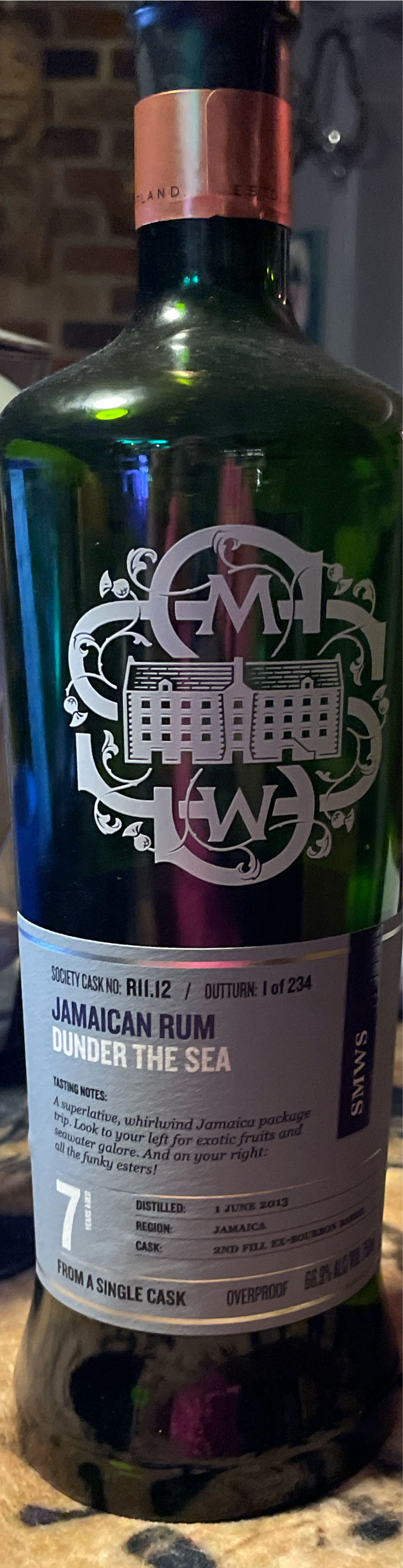 Dunder The Sea - Scotch Malt Whiskey Society (750 mL) alcohol collectible - Main Image 2