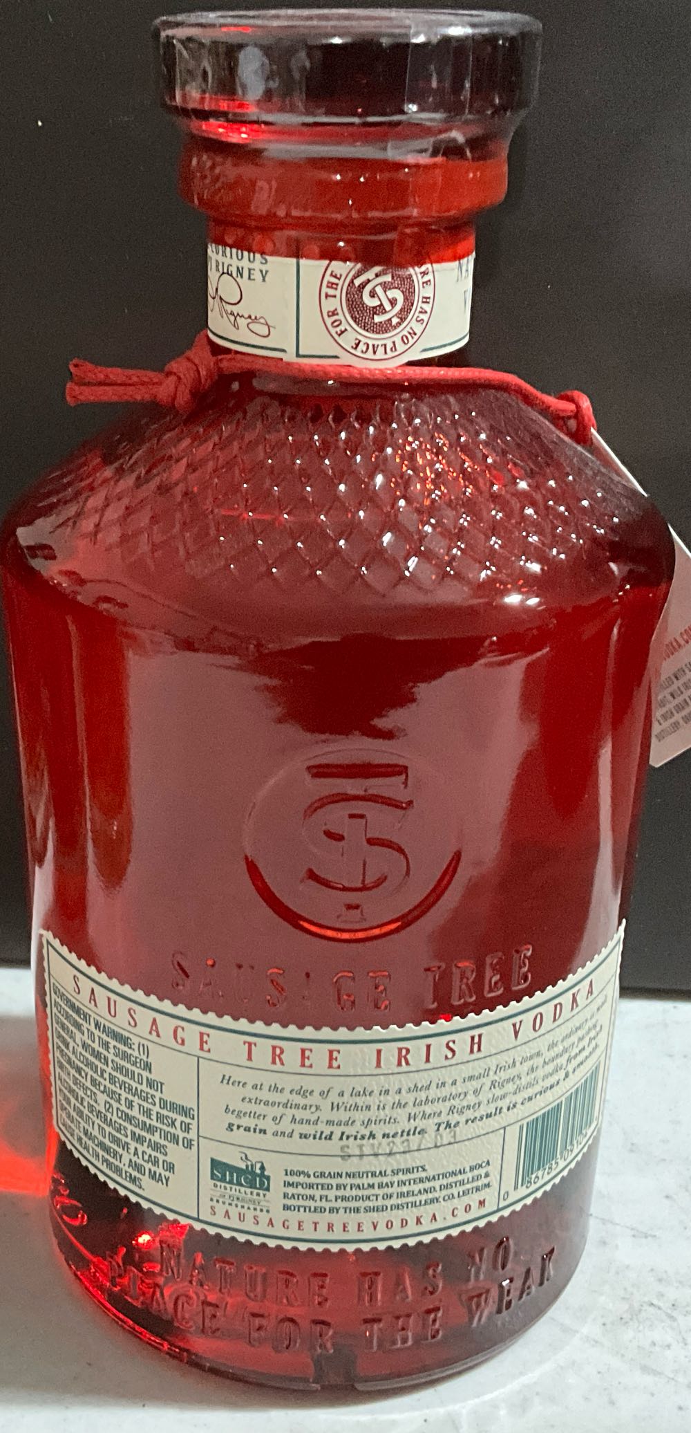 Drumshanbo Sausage Tree Irish Vodka - The Shed Distillery (750 mL) alcohol collectible [Barcode 086785091044] - Main Image 3