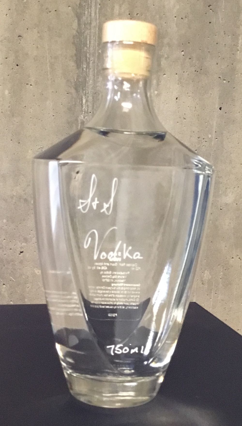 S & S Vodka - Yahara Bay Distillers (750 mL) alcohol collectible - Main Image 1