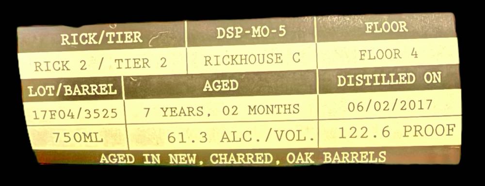 Holladay Soft Red Wheat (Barrel Select) - Hollady Distillery (750 mL) alcohol collectible [Barcode 085592165757] - Main Image 3