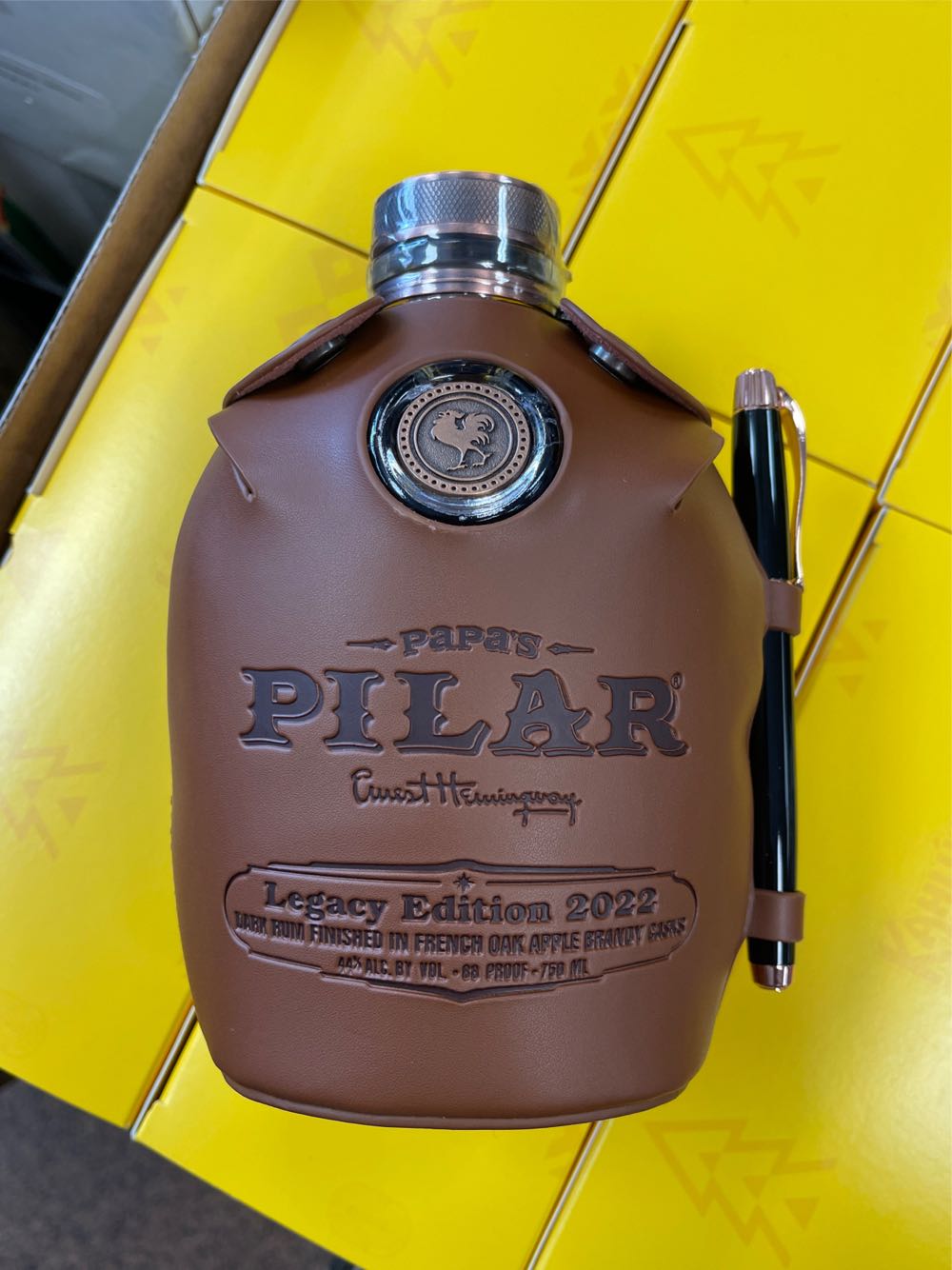 Papa’s Pilar Rum Legacy Edition Dark Papas 750ml  alcohol collectible [Barcode 854960004208] - Main Image 2