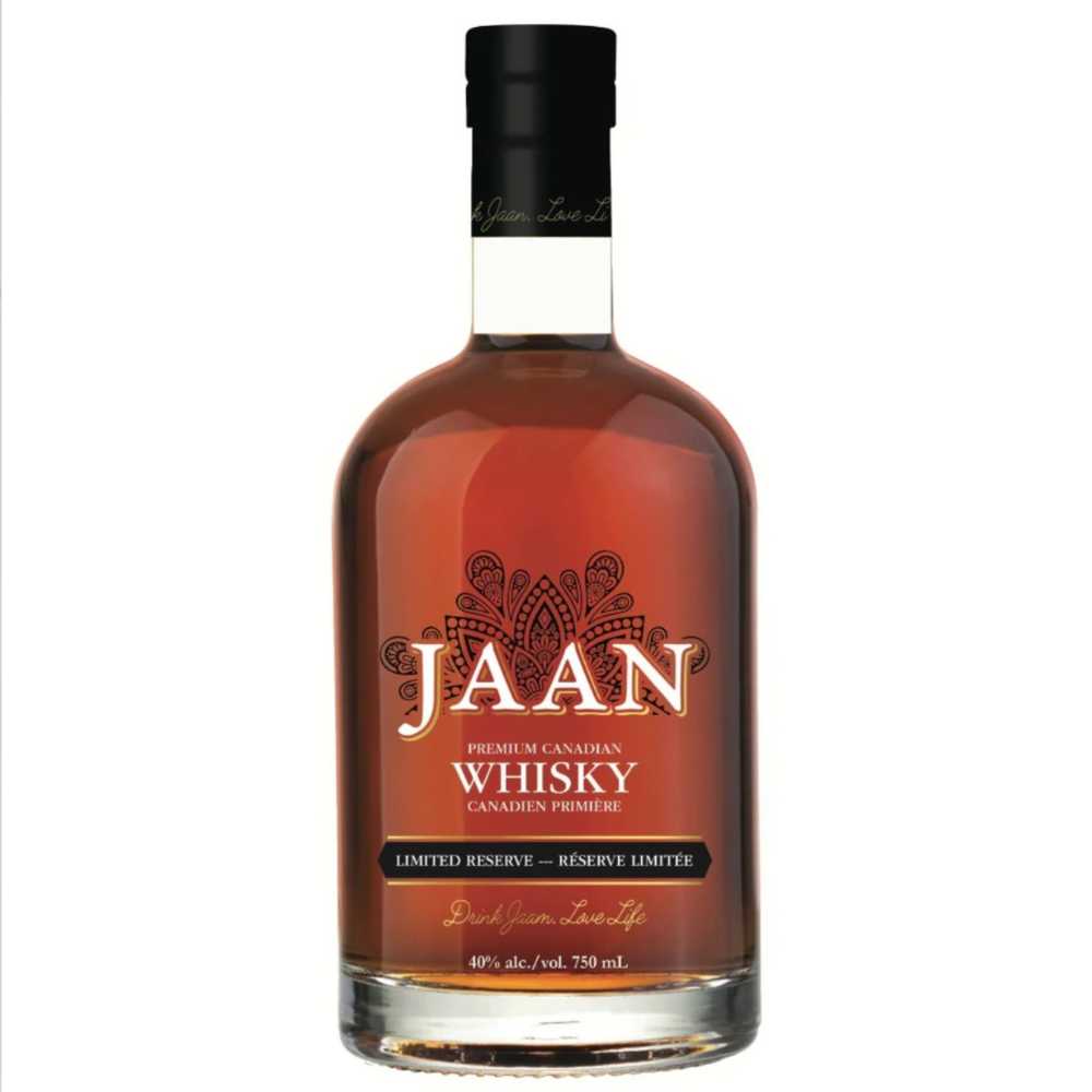 JAAN Premium Canadian Whisky  (750 mL) alcohol collectible [Barcode 040232661631] - Main Image 2