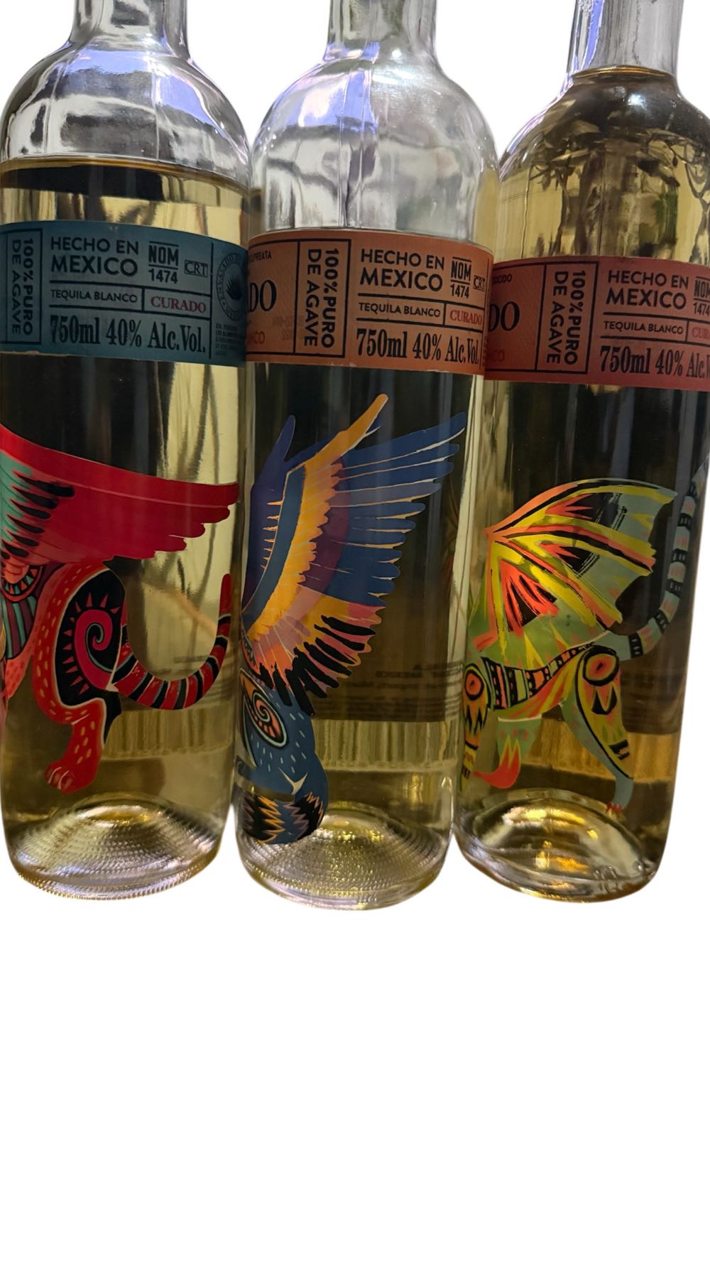 Curado Coyote - Cupreata Michoacon Blanco 80 Proof Cupreata - NOM 1474 (750 mL) alcohol collectible [Barcode 8437009805862] - Main Image 2