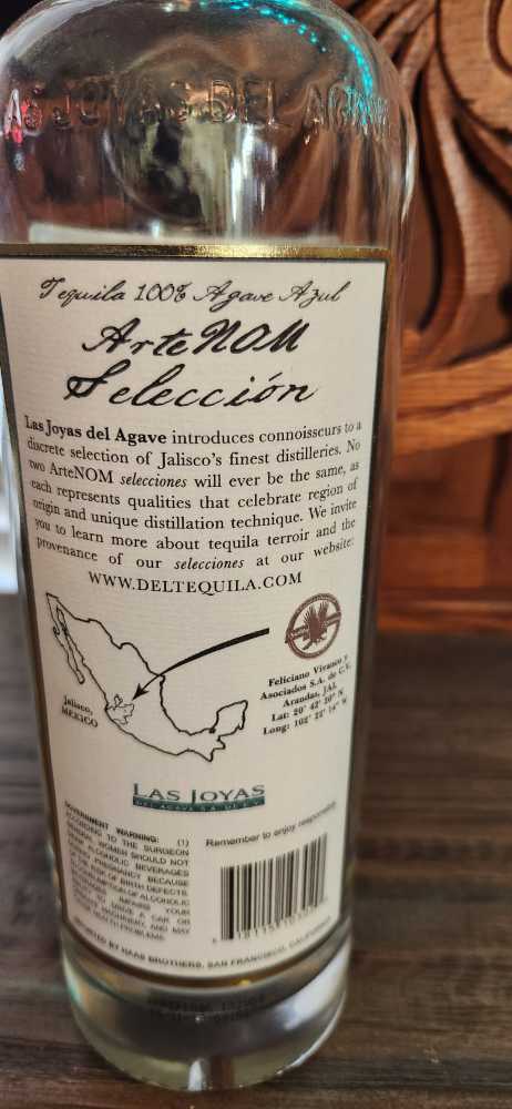 Arte NOM Seleccion 1414 Reposado - Nom 1414 (750 mL) alcohol collectible - Main Image 2