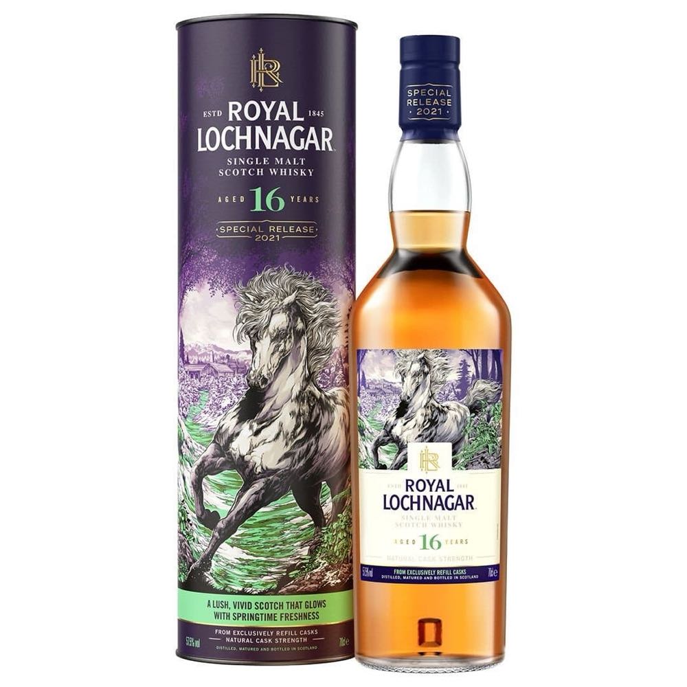 ROYAL LOCHNAGAR 16y 2021 Special Release Single Malt Scotch Whisky - Royal Lochnagar Distillery (700 mL) alcohol collectible [Barcode 5000281067131] - Main Image 3