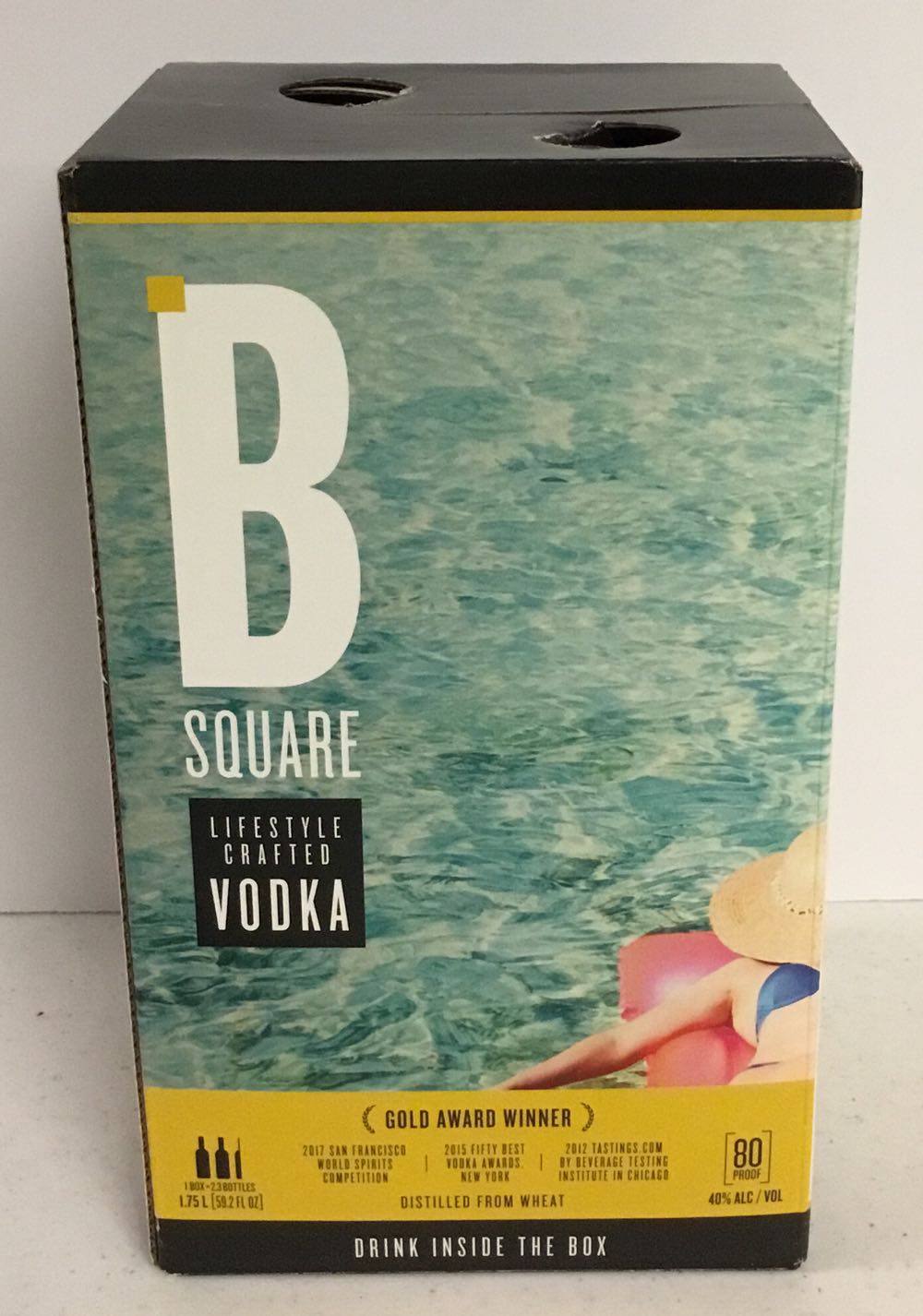 B Square - Kozuba And Sons Distillery Inc (1.75 L) alcohol collectible [Barcode 856492006101] - Main Image 1