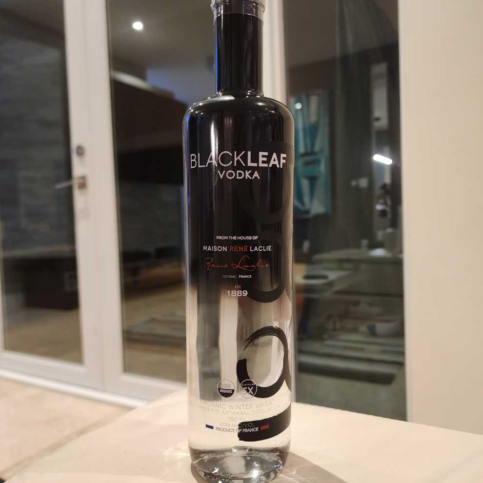 Blackleaf Vodka - Maison Rene Laclie (750 mL) alcohol collectible [Barcode 837654179659] - Main Image 2