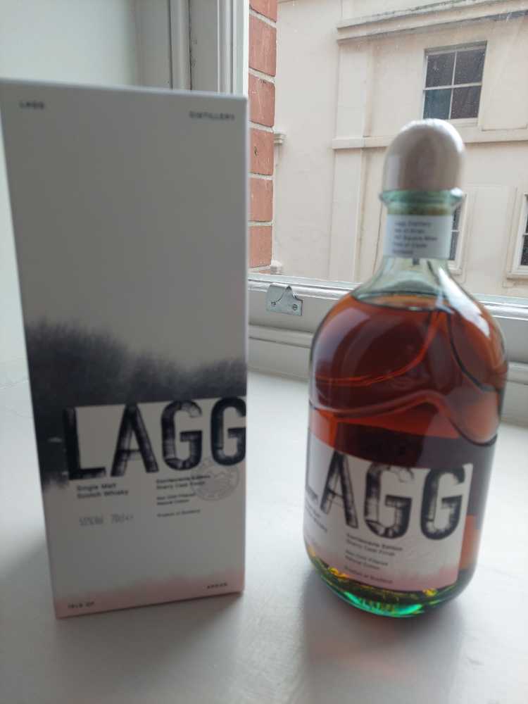 Lagg Corriecravie Edition Sherry Finish Cask - Lagg Distillery (700 mL) alcohol collectible [Barcode 5060044487194] - Main Image 2