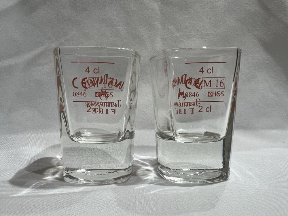 0 Shot Glass Fire - Jack Daniel’s Distillery, Lynchburg, TN alcohol collectible - Main Image 2