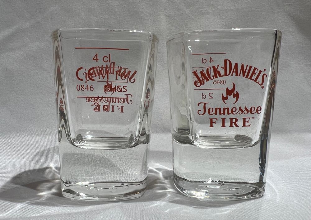 0 Shot Glass Fire - Jack Daniel’s Distillery, Lynchburg, TN alcohol collectible - Main Image 3