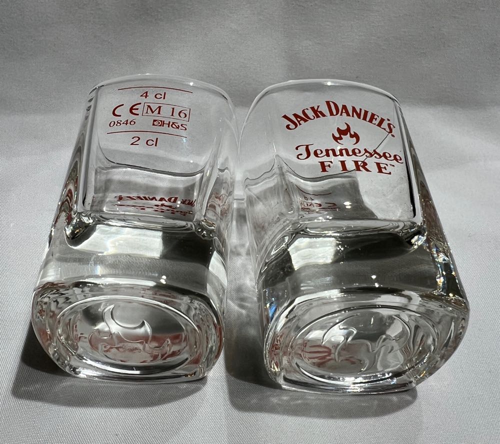 0 Shot Glass Fire - Jack Daniel’s Distillery, Lynchburg, TN alcohol collectible - Main Image 4