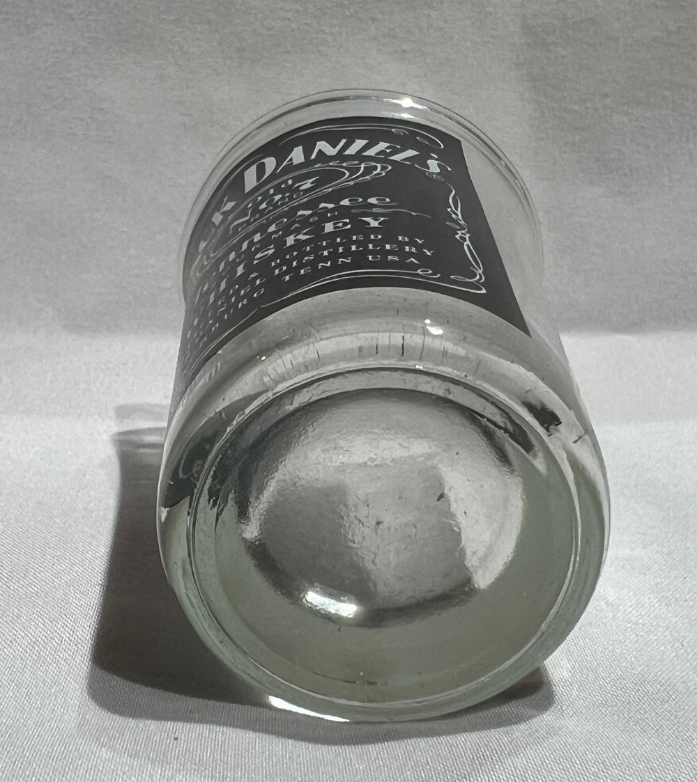 0 Shot Glass Black Label Bell Shape - Jack Daniel’s Distillery, Lynchburg, TN alcohol collectible - Main Image 3