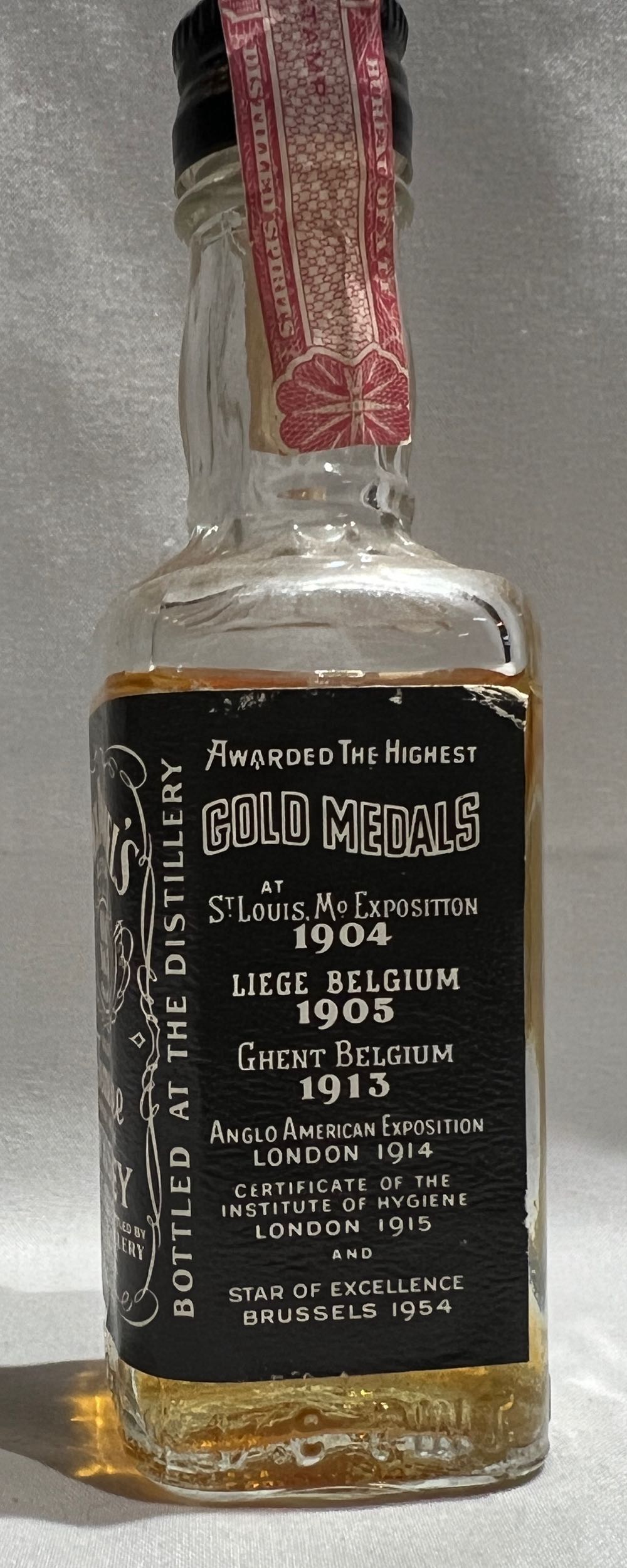 0 Mini Black Label -1 - Jack Daniel’s Distillery, Lynchburg, TN (50 mL) alcohol collectible - Main Image 4