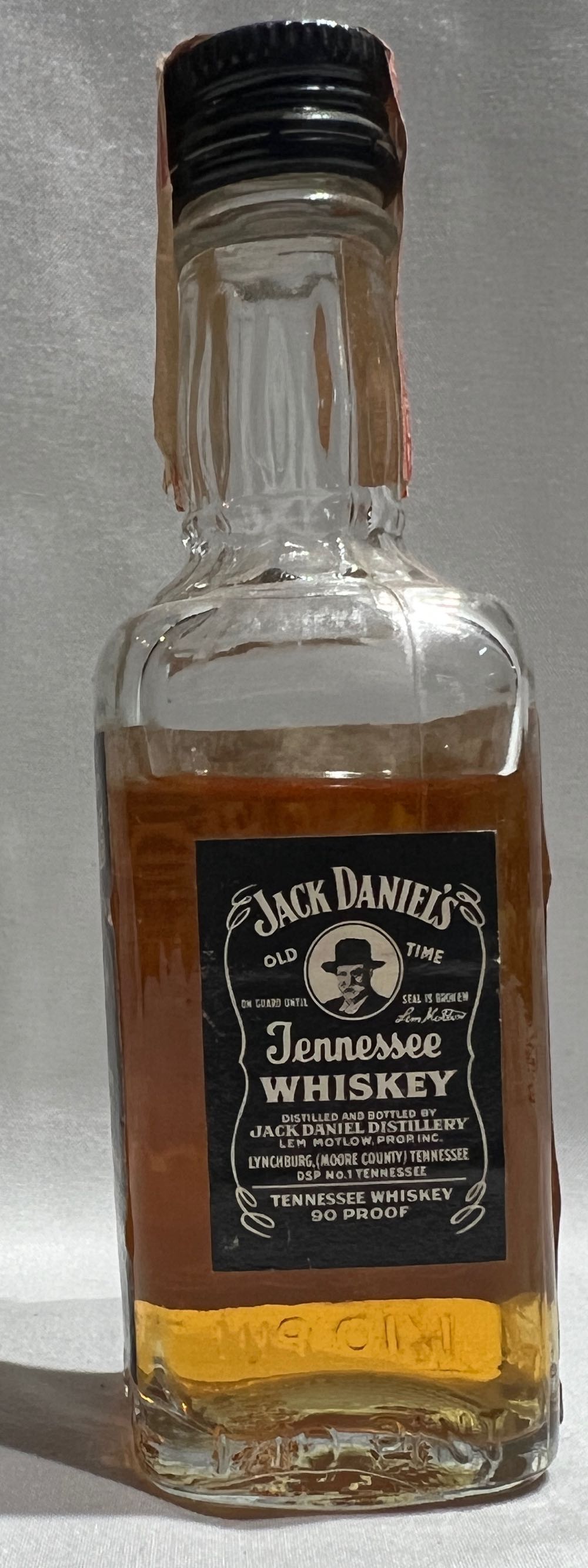 0 Mini Black Label -2 - Jack Daniel’s Distillery, Lynchburg, TN alcohol collectible - Main Image 3