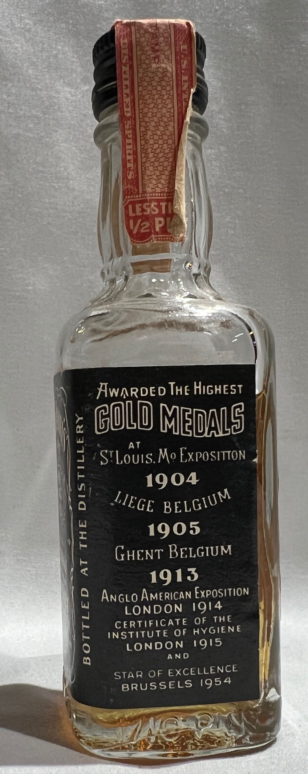 0 Mini Black Label -2 - Jack Daniel’s Distillery, Lynchburg, TN alcohol collectible - Main Image 4