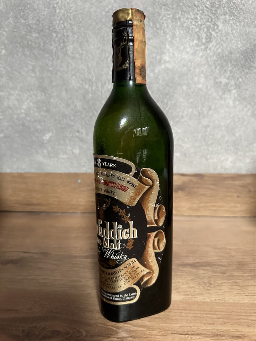 Glenfiddich 8yo CANELLI  alcohol collectible - Main Image 2