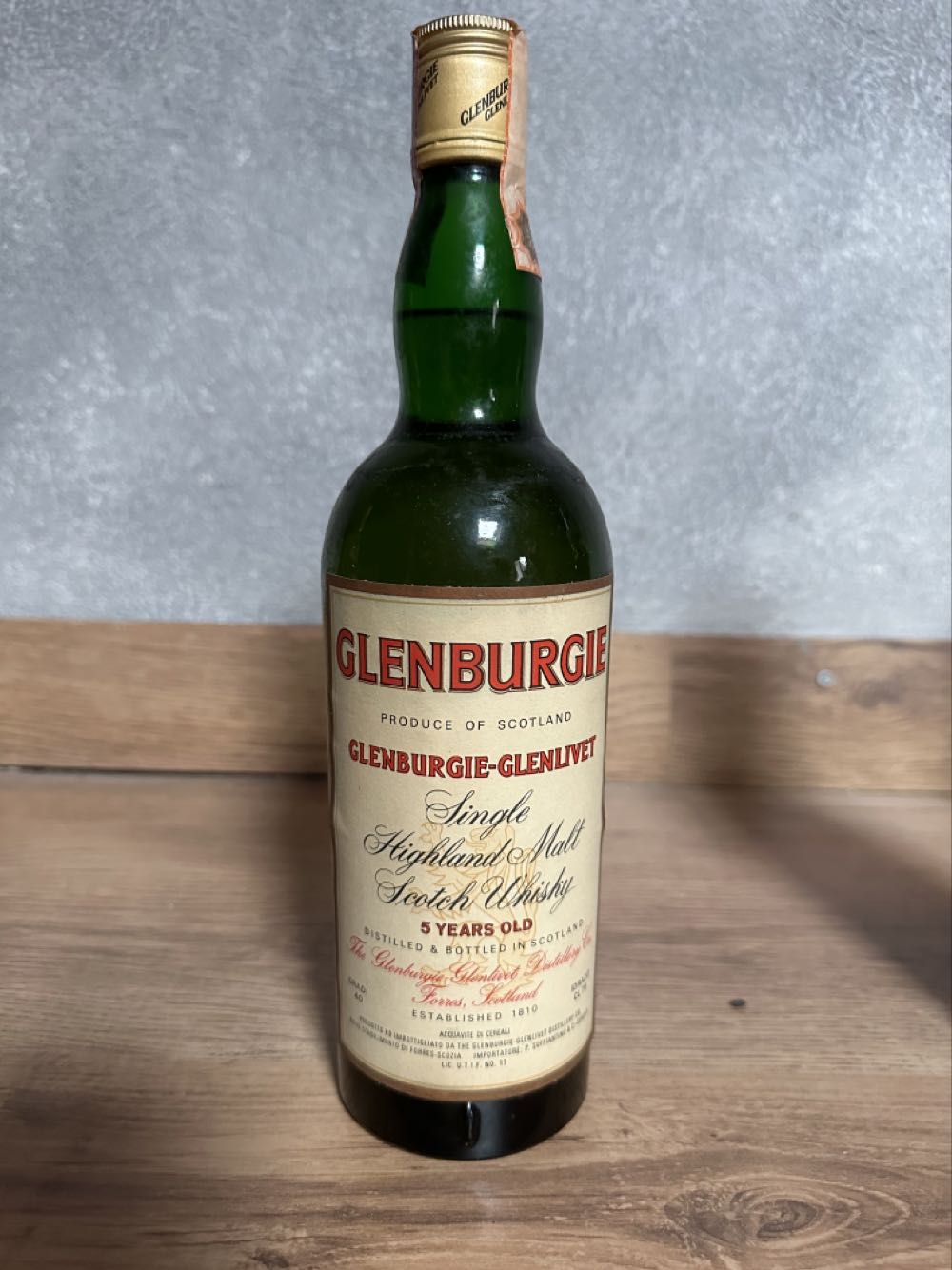 Ben Holladay Soft Red Wheat Bourbon Whiskey Bottled In Bond - MO USA